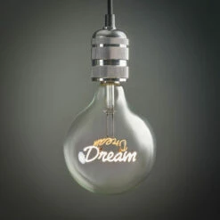 MINISUN Vinatge LED Worded Globe Light Bulbs - ES E27 -MINISUN Shop 46739958 2