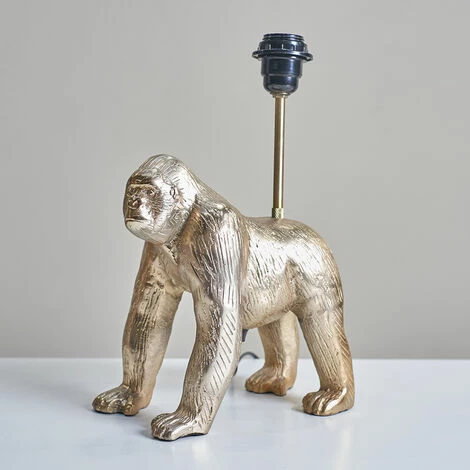 MINISUN Brass Gorilla Design Table Lamp Light Base - 0 MINISUN Brass Gorilla Design Table Lamp Light Base - 0 -MINISUN Shop 47506603 2