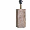 MINISUN Natural Wood Block Table Lamp Base - 0 -MINISUN Shop 47524430 1