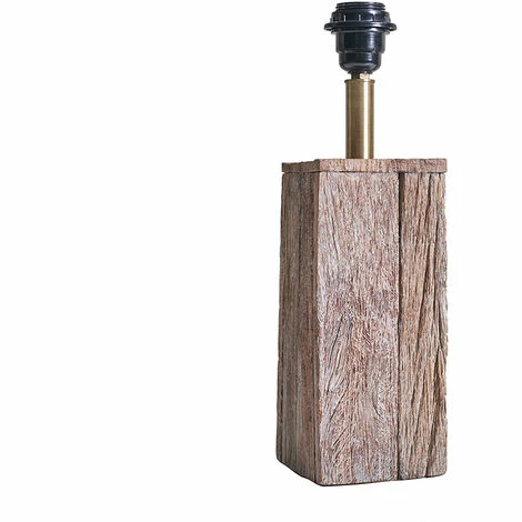MINISUN Natural Wood Block Table Lamp Base - 0 MINISUN Natural Wood Block Table Lamp Base - 0 -MINISUN Shop 47524430 1