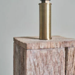 MINISUN Natural Wood Block Table Lamp Base - 0 4 MINISUN Natural Wood Block Table Lamp Base - 0 -MINISUN Shop 47524430 3