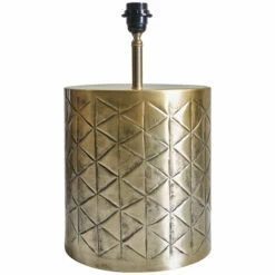 MINISUN Gold Patterned Table Lamp Base - 0