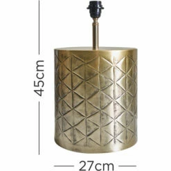 MINISUN Gold Patterned Table Lamp Base - 0 5 MINISUN Gold Patterned Table Lamp Base - 0 -MINISUN Shop 47524433 4