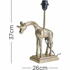 MINISUN Antique Brass Giraffe Design Table Lamp Base - 0 -MINISUN Shop 47524444 4