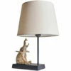 MINISUN Brass And Black Sitting Baby Elephant Table Lamp - Beige -MINISUN Shop 49239887 1