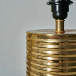 MINISUN Modern Gold Metal Combed Table Lamp Base -MINISUN Shop 50986889 3