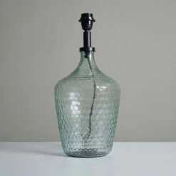 MINISUN Lustre Green Glass Table Lamp Base - -MINISUN Shop 50986949 2