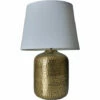MINISUN Antique Brass Table Lamp With Fabric Lampshade -MINISUN Shop 52722278 1
