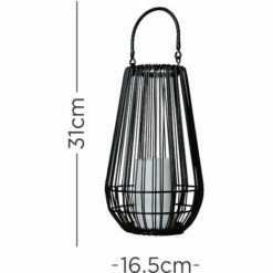 MINISUN LED Vase Shaped Basket Indoor / Outdoor Lamp -MINISUN Shop 54026018 4