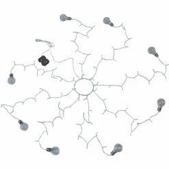 MINISUN Outdoor Battery Operated Parasol Warm White Lights