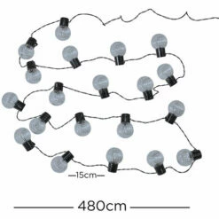 MINISUN Set Of 20 Pumpkin Design Outdoor String Lights 5 MINISUN Set Of 20 Pumpkin Design Outdoor String Lights -MINISUN Shop 54026083 4