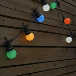 MINISUN 20 X Multicoloured Garden Festoon Chain String Lights 4 MINISUN 20 X Multicoloured Garden Festoon Chain String Lights -MINISUN Shop 54026366 3