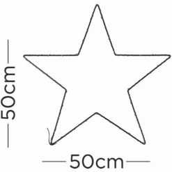 MINISUN Battery Operated Outdoor Star Light IP44 -MINISUN Shop 54026367 4