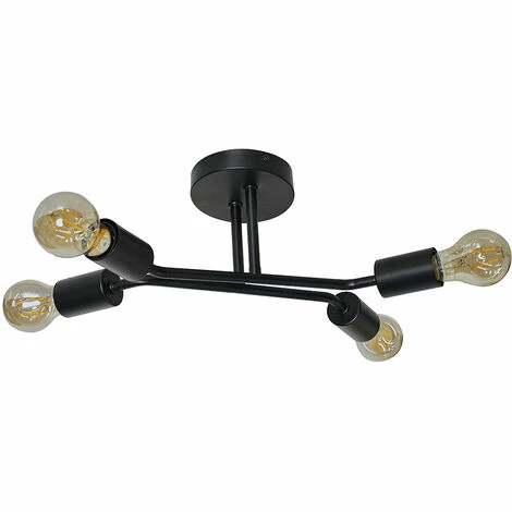 MINISUN 4 Way Semi Flush Ceiling Light MINISUN 4 Way Semi Flush Ceiling Light -MINISUN Shop 54847708 1