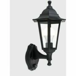 MINISUN Traditional Outdoor Security PIR Motion Sensor IP44 Rated Wall Light Lantern - Black 3 MINISUN Traditional Outdoor Security PIR Motion Sensor IP44 Rated Wall Light Lantern - Black -MINISUN Shop 8687133 2
