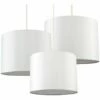 MINISUN Set Of 3 - Cream Pendant Ceiling Light Shades With Diffusers -MINISUN Shop 8743057 1