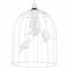 MINISUN White Birdchandelier Ceiling Pendant Light + White Ceramic Multi Coloured Birds -MINISUN Shop 8743294 1
