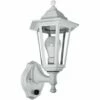 MINISUN IP44 Outdoor Wall Lantern With Dusk Till Dawn Sensor - White -MINISUN Shop 8743296 1