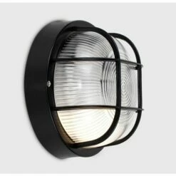 MINISUN IP44 Round Black Outdoor Garden Security Bulkhead Wall Light Lights New 3 MINISUN IP44 Round Black Outdoor Garden Security Bulkhead Wall Light Lights New -MINISUN Shop 8743348 2