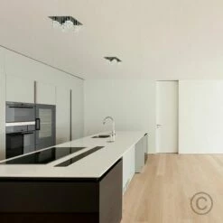 MINISUN Ice Cube 5 Way Flush Ceiling Spotlight - Black Chrome -MINISUN Shop 8743354 3