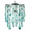 MINISUN Elegant Chandelier Ceiling Pendant Light Shade With & Acrylic Jewel Droplets - Teal 1 MINISUN Elegant Chandelier Ceiling Pendant Light Shade With & Acrylic Jewel Droplets - Teal -MINISUN Shop 8743498 1