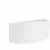 MINISUN 2 X Planter White Ceramic Wall Lights -MINISUN Shop 8743542 1