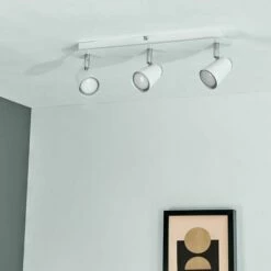 MINISUN Modern Adjustable 3 Way Straight Bar Ceiling Spotlight - No Bulbs -MINISUN Shop 8743604 3