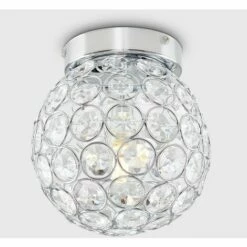 MINISUN 3 Way Bathroom Ceiling Light Fitting With Acrylic Jewels - No Bulbs -MINISUN Shop 8743710 2