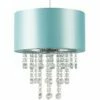 MINISUN Ceiling Pendant Light Shade Clear Acrylic Jewel Droplets - Duck Egg Blue -MINISUN Shop 8743958 1