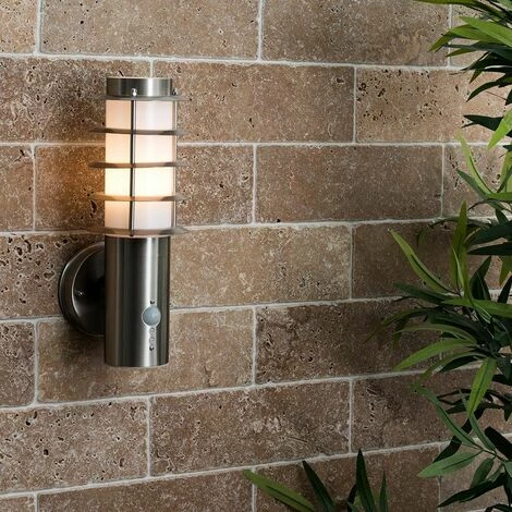 MINISUN Outdoor Decorative Pir Sensor Stainless Steel Wall Light Lantern MINISUN Outdoor Decorative Pir Sensor Stainless Steel Wall Light Lantern -MINISUN Shop 8744208 3