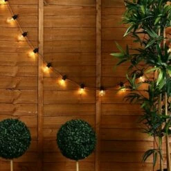 MINISUN Modern Indoor Outdoor 20X Clear Globe Festoon Chain String Lights Lighting -MINISUN Shop 8744217 3