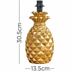 MINISUN Contemporary Pineapple Design Table Lamp Base In A Gold Effect Finish 5 MINISUN Contemporary Pineapple Design Table Lamp Base In A Gold Effect Finish -MINISUN Shop 8744449 4