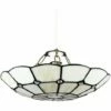 MINISUN Tiffany Ceiling Pendant Light Shade - Cortez Cream -MINISUN Shop 8744556 1