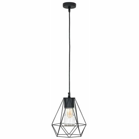 MINISUN IP44 Black Bathroom Ceiling Light Pendant Metal Open & Clear Glass Shade - No Bulb MINISUN IP44 Black Bathroom Ceiling Light Pendant Metal Open & Clear Glass Shade - No Bulb -MINISUN Shop 8744564 1