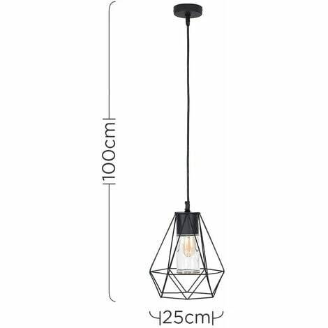 MINISUN IP44 Black Bathroom Ceiling Light Pendant Metal Open & Clear Glass Shade - No Bulb MINISUN IP44 Black Bathroom Ceiling Light Pendant Metal Open & Clear Glass Shade - No Bulb -MINISUN Shop 8744564 4