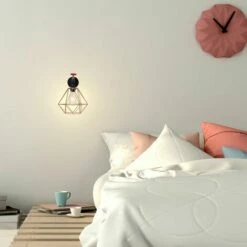 MINISUN Industrial Antique Brass Matt Black & Red Tap Wall Light + Copper Light Shade 4 MINISUN Industrial Antique Brass Matt Black & Red Tap Wall Light + Copper Light Shade -MINISUN Shop 8744599 3