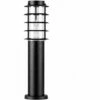 MINISUN IP44 Outdoor Black Stainless Steel Bollard Light Post + 4W LED Candle Bulb - Warm White 2 MINISUN IP44 Outdoor Black Stainless Steel Bollard Light Post + 4W LED Candle Bulb - Warm White -MINISUN Shop 8744650 1