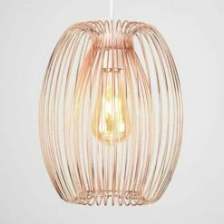 MINISUN Copper Ceiling Pendant Light Shade - No Bulb -MINISUN Shop 8744671 2
