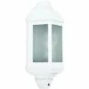 MINISUN IP44 Kayleigh Outdoor Wall Light PIR - White -MINISUN Shop 8744677 1