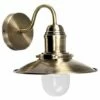 MINISUN Glass Fisherman'S Lantern Wall Light + 4W LED SES E14 Bulb - Antique Brass -MINISUN Shop 8744718 1