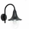 MINISUN Black Wall Lantern Light IP44 Outdoor Garden Fishermans Light LED Bulb -MINISUN Shop 8744727 1