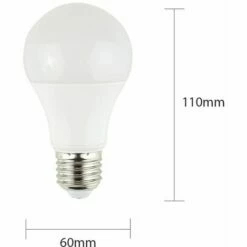 MiniSun 10W ES E27 LED GLS Light Bulbs - 6500K - Single -MINISUN Shop 8744732 2