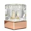 MINISUN Glass Ice Cube Touch Table Lamp - Copper -MINISUN Shop 8744950 1