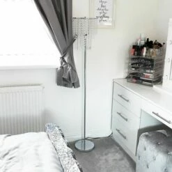 MINISUN 150cm Floor Lamp Chrome Acrylic Droplet Shade Lighting -MINISUN Shop 8745121 3