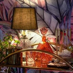 MiniSun - Glass Pineapple Touch Table Lamp - Black -MINISUN Shop 8745130 3