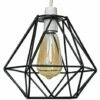 MINISUN Industrial Ceiling Pendant Light Shade Lampshade - Black - No Bulb -MINISUN Shop 8745213 1