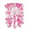 MINISUN Bedroom Ceiling Pendant Shade Girls Pink Hearts & Butterflies Light Shade - No Bulb 1 MINISUN Bedroom Ceiling Pendant Shade Girls Pink Hearts & Butterflies Light Shade - No Bulb -MINISUN Shop 8745336 1