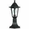 MINISUN Black IP44 Outdoor Lamp Post Lantern Light + 6W LED GLS Bulb - No Bulb -MINISUN Shop 8745568 1