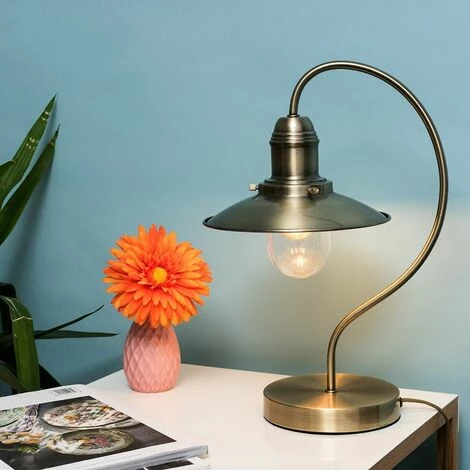 MINISUN Vintage Lantern Bedside Touch Dimmer Table Lamp - Antique Brass MINISUN Vintage Lantern Bedside Touch Dimmer Table Lamp - Antique Brass -MINISUN Shop 8745576 3