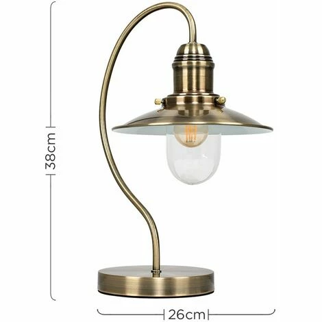 MINISUN Vintage Lantern Bedside Touch Dimmer Table Lamp - Antique Brass MINISUN Vintage Lantern Bedside Touch Dimmer Table Lamp - Antique Brass -MINISUN Shop 8745576 4